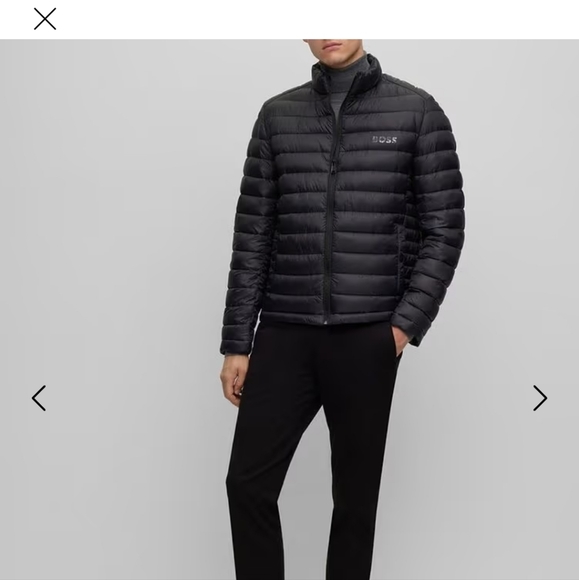 BOSS BNWT Size 38R fits s to m padded waterproof jacket - Picture 3 of 5